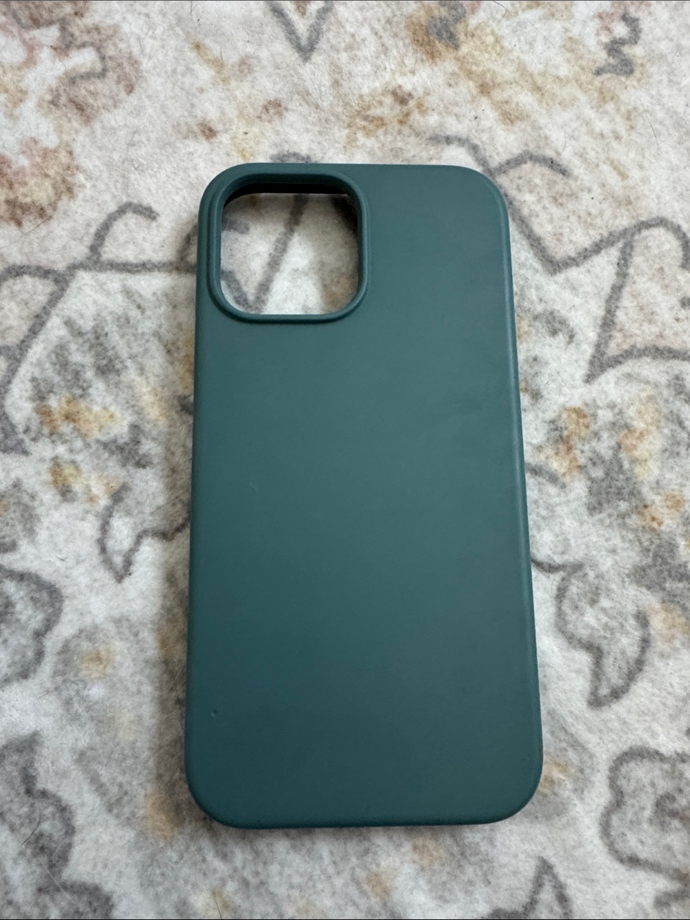 Premium Silicone Phone Case in Dark Teal - Sleek Protective Cover